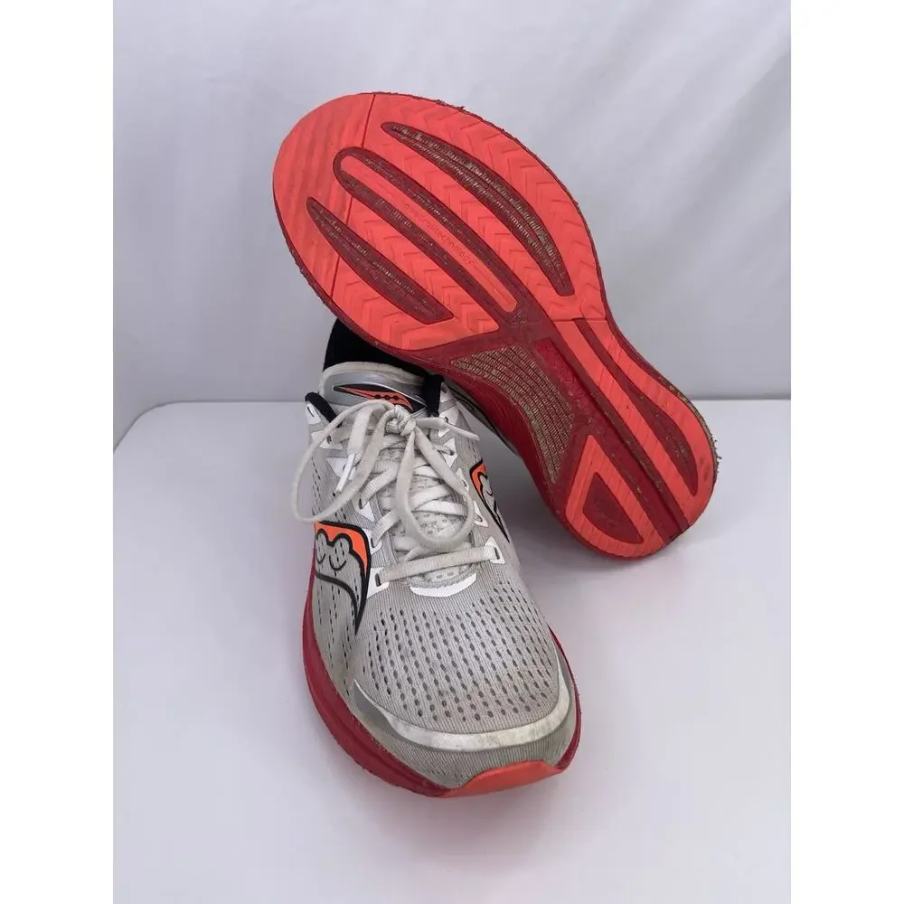 Saucony Endorphin Speed 3 Mens Running Shoes Gray Red PWRRUN PB